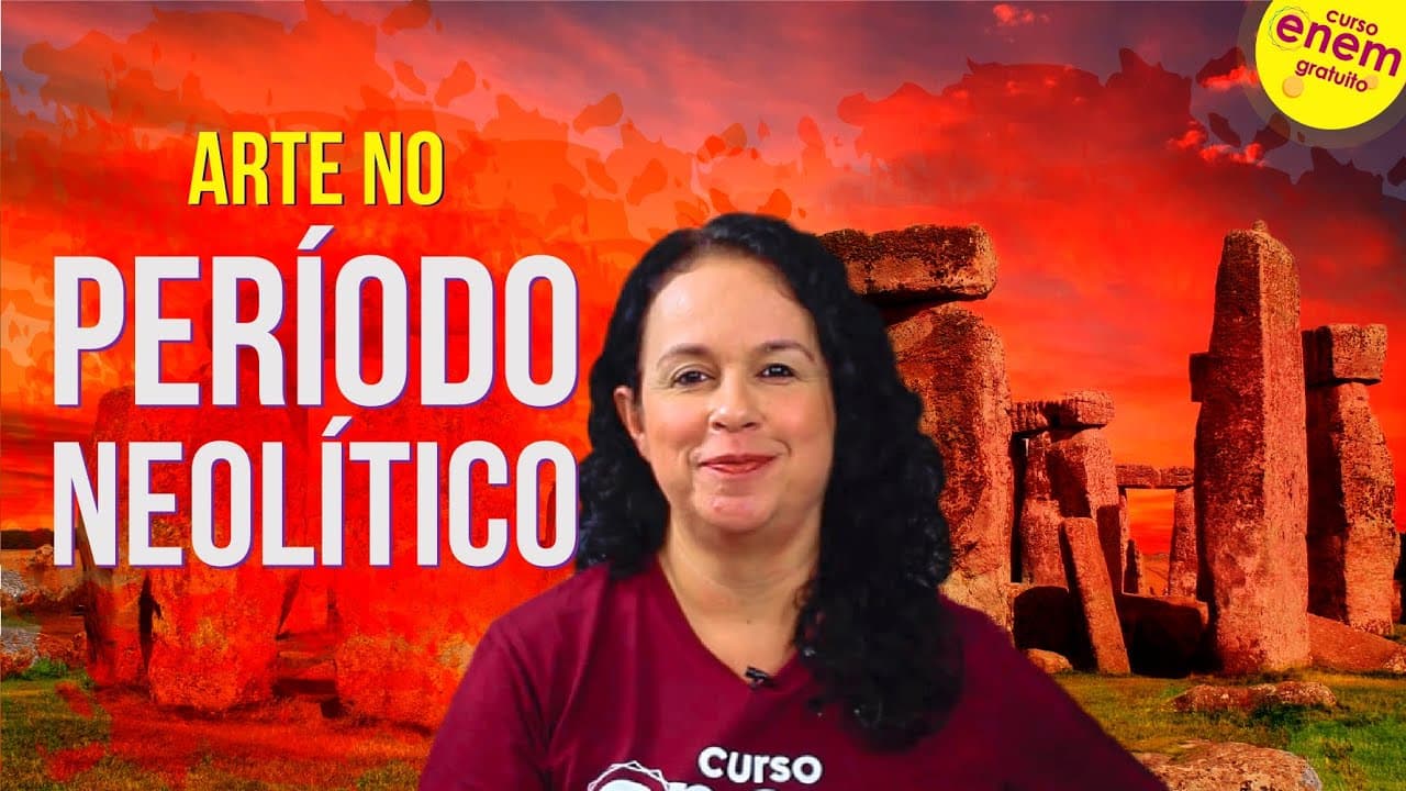 Thumbnail: A ARTE NO PERÍODO NEOLÍTICO | Resumo de História da Arte para o Enem