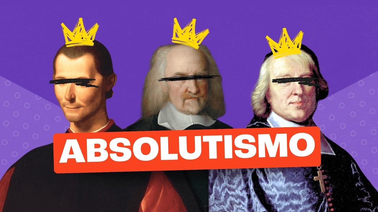 Thumbnail: ABSOLUTISMO em 8 MINUTOS | Resumo para o ENEM