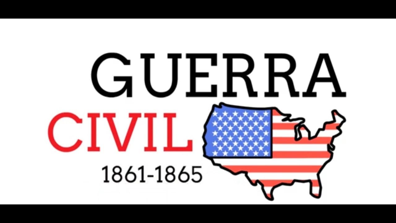 Thumbnail: GUERA CIVIL AMERICANA #resumo