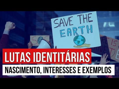 Thumbnail da aula: LUTAS IDENTITÁRIAS: nascimento, interesses e exemplos | Sociologia para o Enem | Fábio Luís Pereira