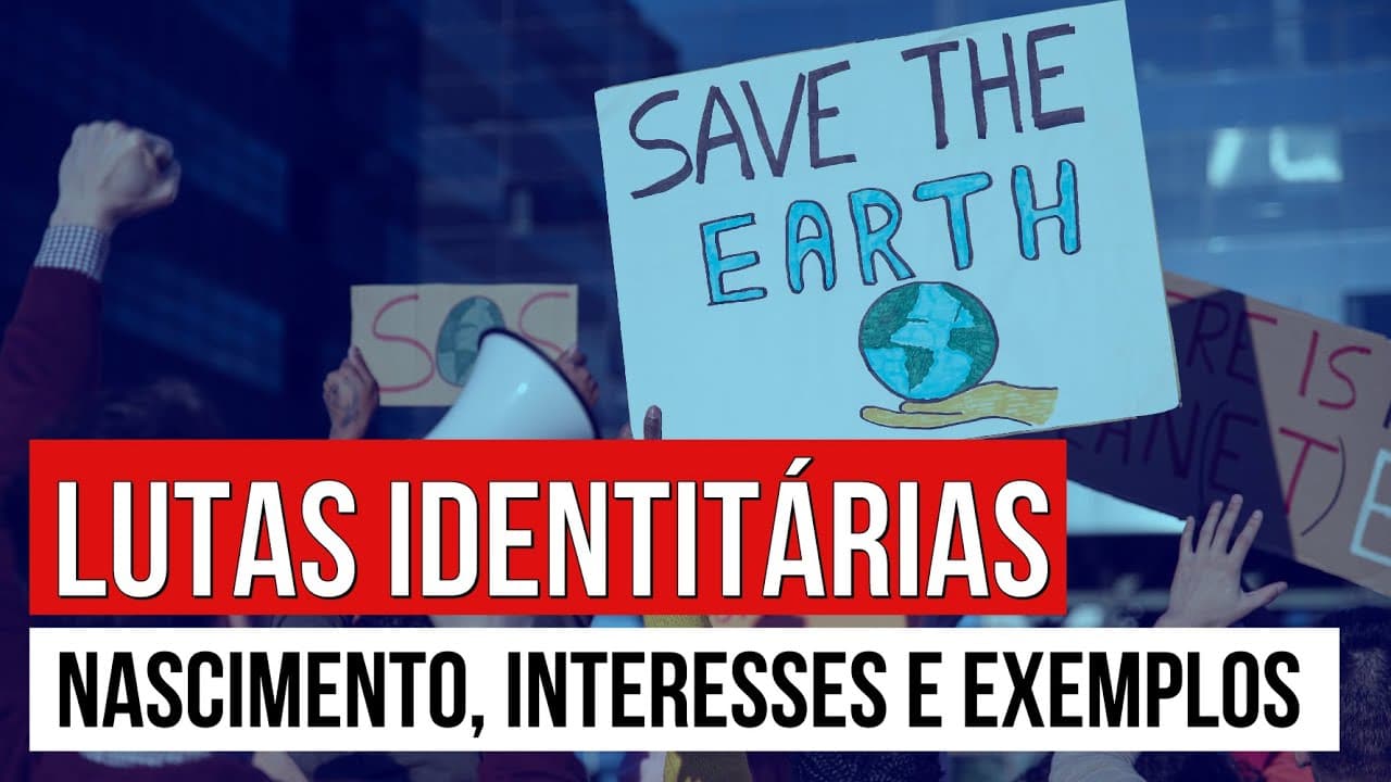 Thumbnail: LUTAS IDENTITÁRIAS: nascimento, interesses e exemplos | Sociologia para o Enem | Fábio Luís Pereira
