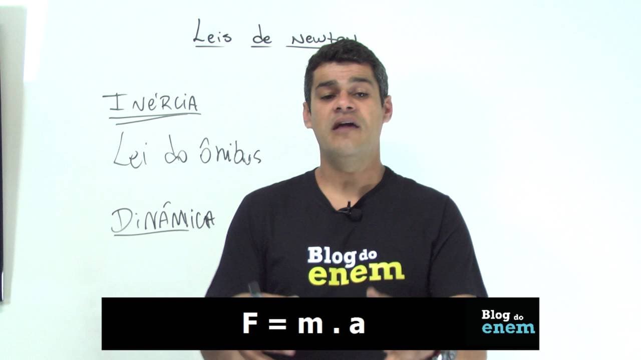Thumbnail: LEIS DE NEWTON | FÍSICA | Prof. Walter