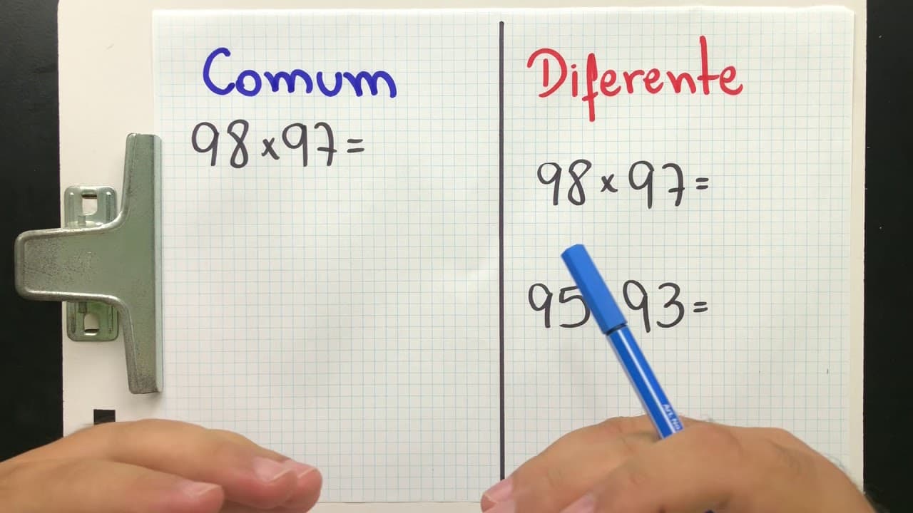 Thumbnail: 💡 DICA 07 - Multiplicação em 2 SEGUNDOS! ⏱ Muito Rápida!