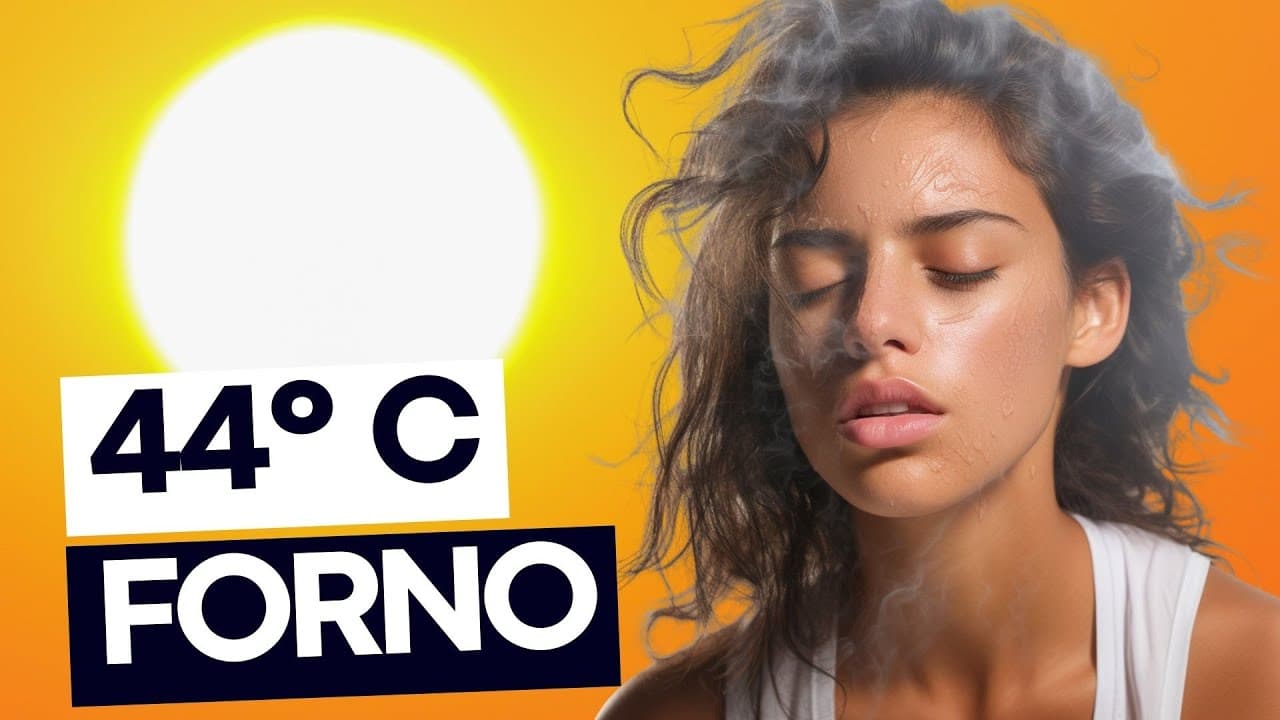 Thumbnail: O que é a Bolha de 🌞CALOR🌞 que atinge o BRASIL | 🔥Caos Climático🔥 |