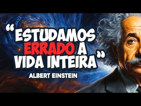 Thumbnail da aula: ⚛️ A ORDEM CERTA DE ESTUDAR QUÍMICA (segundo Einstein)