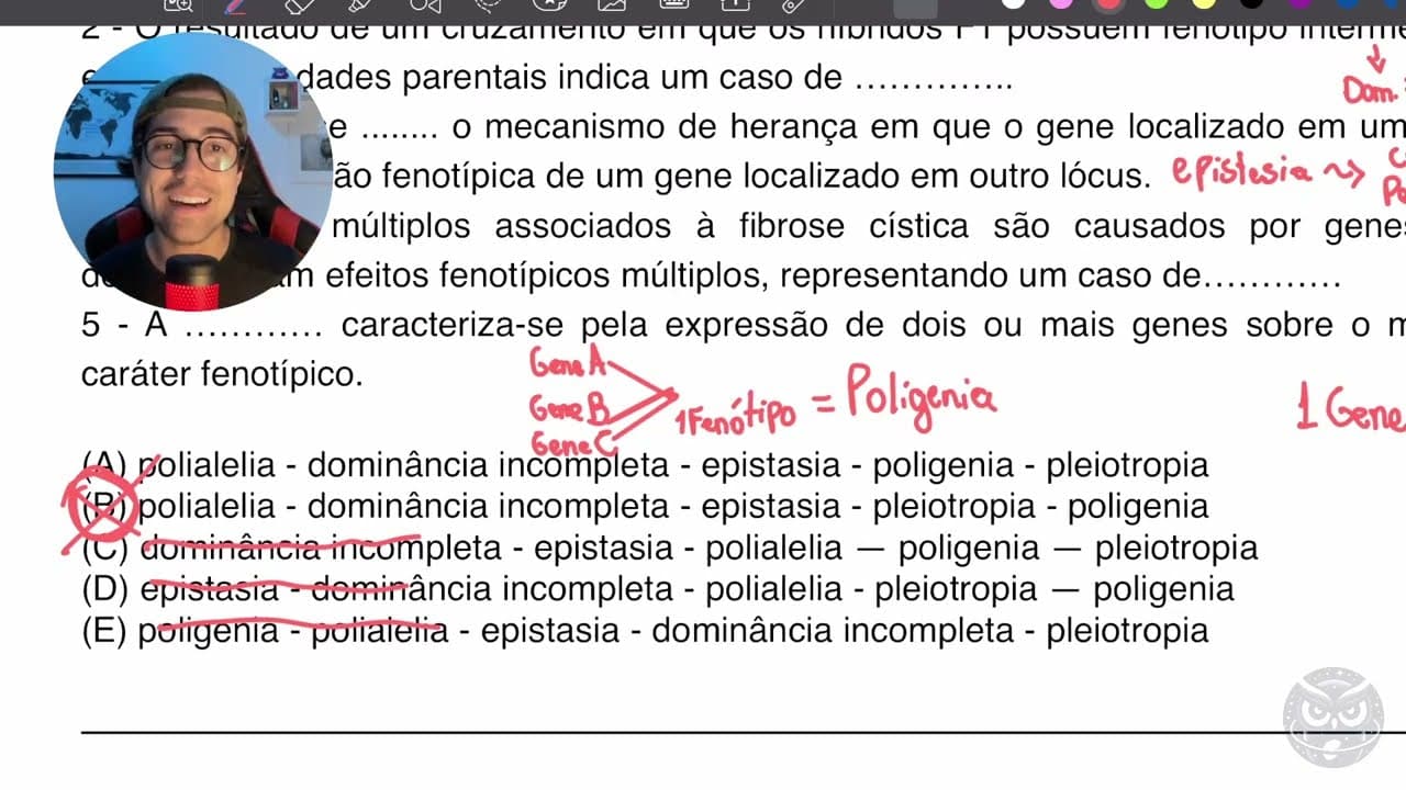 Thumbnail: UFRGS 2024 Questão 65 Assinale a alternativa que preenche corretamente as lacunas...