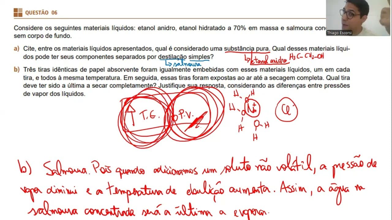 Thumbnail: UNIFESP 2022 - RESOLUÇÃO DAS QUESTÕES DE QUÍMICA