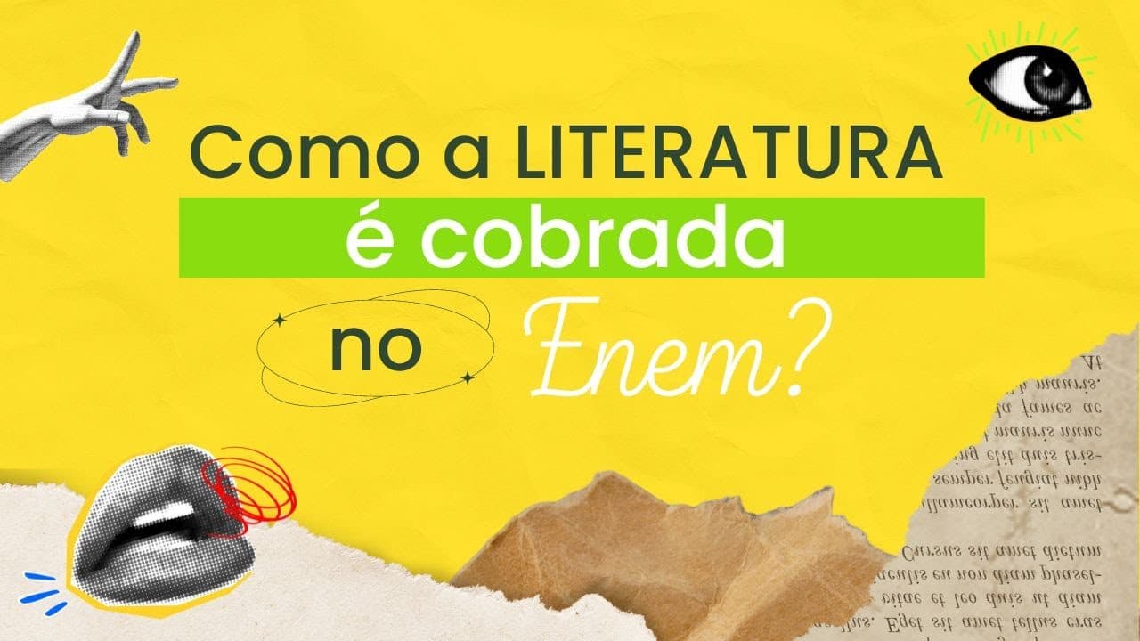 Thumbnail: COMO A LITERATURA É COBRADA NO ENEM