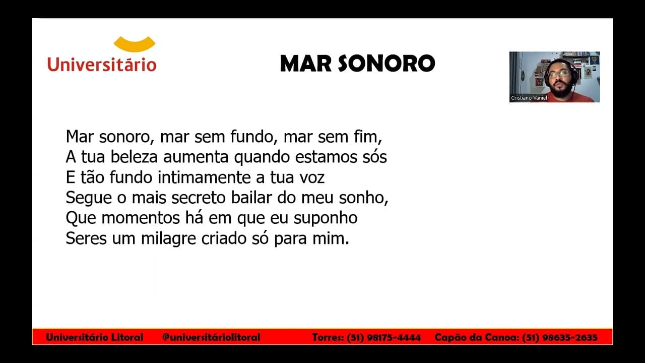 Thumbnail: Drops Leituras Obrigatórias UFRGS -CORAL E OUTROS POEMAS
