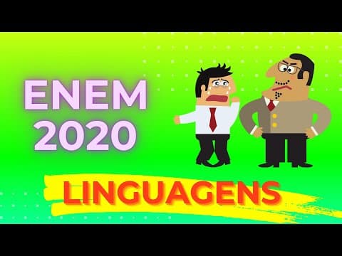 Thumbnail da aula: ENEM 2020 - O senhor pensa que eu tenho alguma fábrica de dinheiro