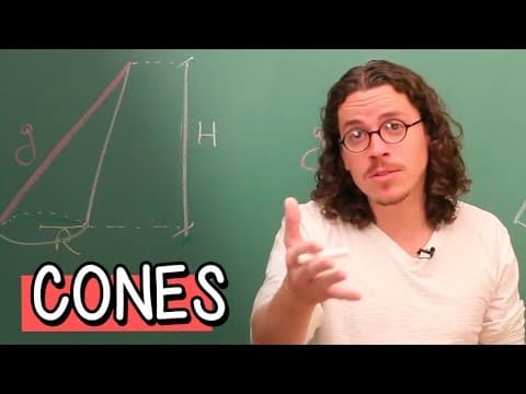 Thumbnail da aula: Cone Circular Reto - Extensivo Matemática | Descomplica