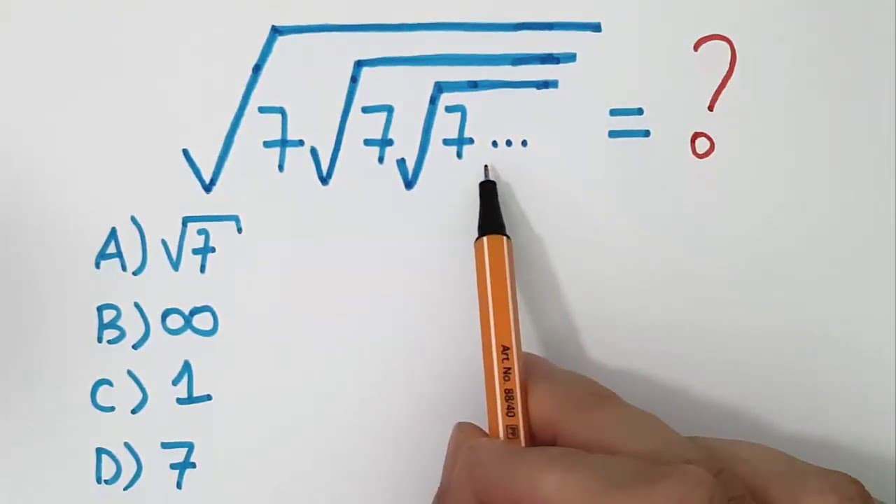 Thumbnail: 🔥 HELP MATEMÁTICA BÁSICA - Raiz Infinita- #133