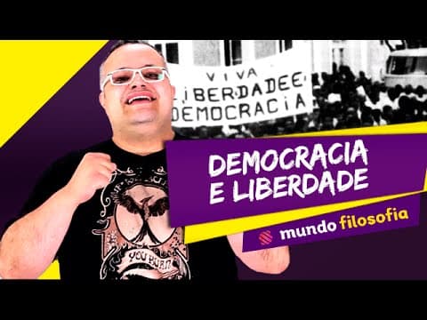 Thumbnail da aula: 👑 Filosofia Política (3/9): Democracia e Liberdade - ENEM
