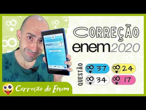 Thumbnail da aula: [CORREÇÃO DO ENEM] Questão 37 - Enem 2020 impresso - Prova azul ▷ Conceito ampliado de saúde
