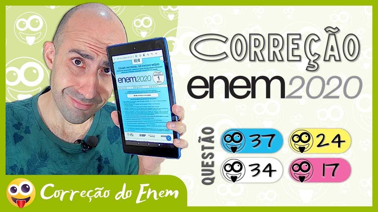 Thumbnail: [CORREÇÃO DO ENEM] Questão 37 - Enem 2020 impresso - Prova azul ▷ Conceito ampliado de saúde