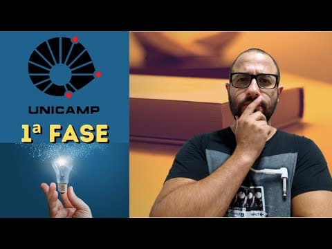 Thumbnail da aula: UNICAMP | O que mais CAI na 1ª FASE? [Prova de Língua Portuguesa]