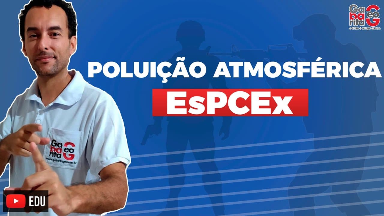 Thumbnail: EsPCEx | Geografia | Poluição atmosférica
