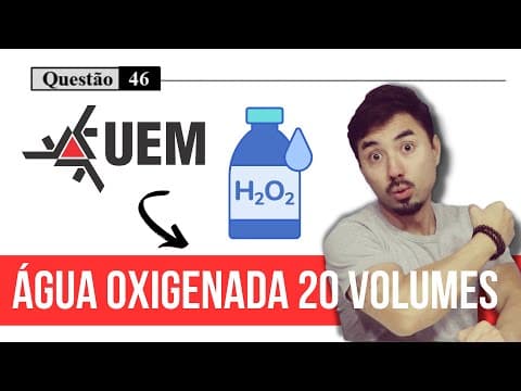 Thumbnail da aula: UEM 2024 | Questão 46 | Química