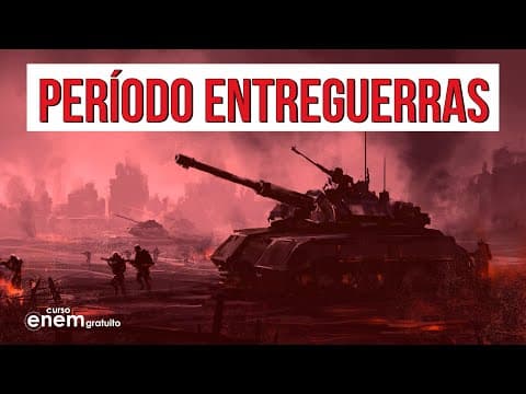 Thumbnail da aula: PERÍODO ENTREGUERRAS E CONTEXTO POLÍTICO MUNDIAL | Resumo de História para o Enem