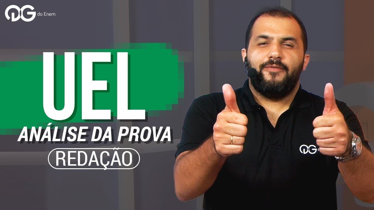 Thumbnail: UEL: Análise Histórica das Provas de Redação | QG do ENEM