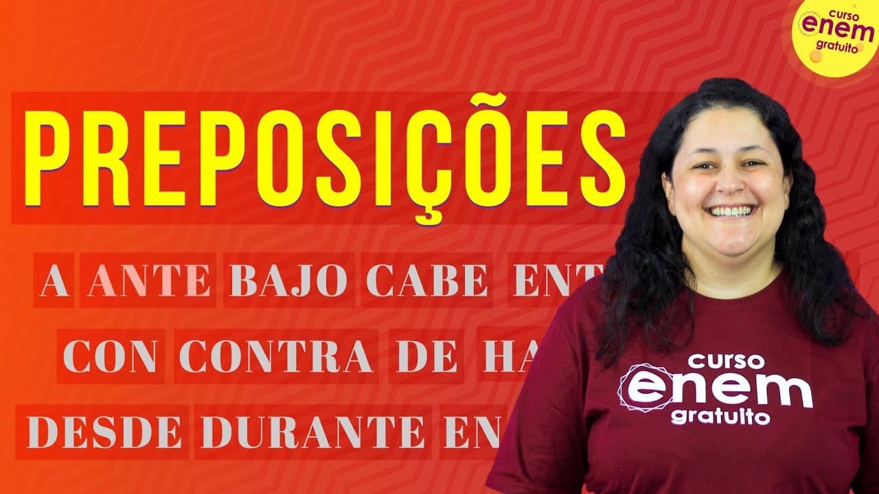 Thumbnail: PREPOSIÇÕES NO ESPANHOL | Resumo de Espanhol para o Enem