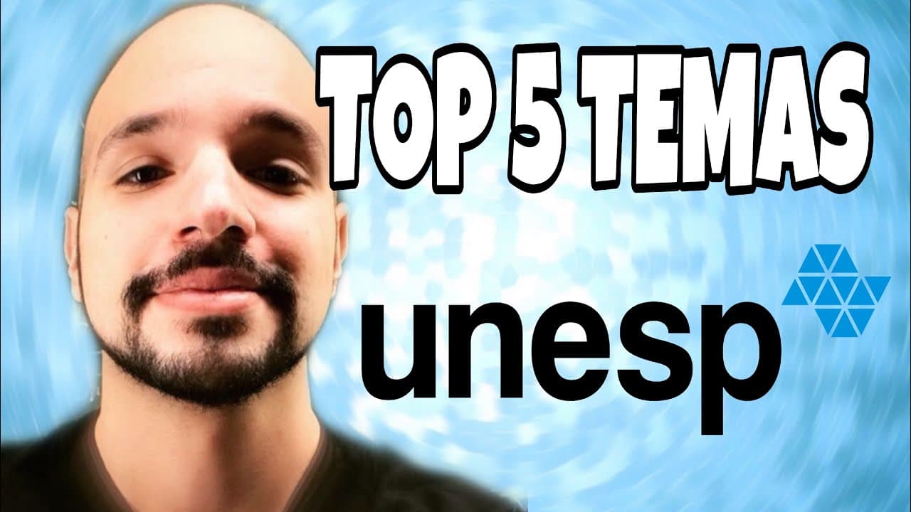 Thumbnail: TOP 5 TEMAS - UNESP GEOGRAFIA 2ªFASE -2019 | RICARDO MARCÍLIO