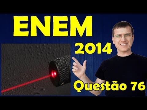 Thumbnail da aula: ENEM 2014 -  Questão 76 (Caderno Azul) - Física - Ondulatória - Prof. Marcelo Boaro