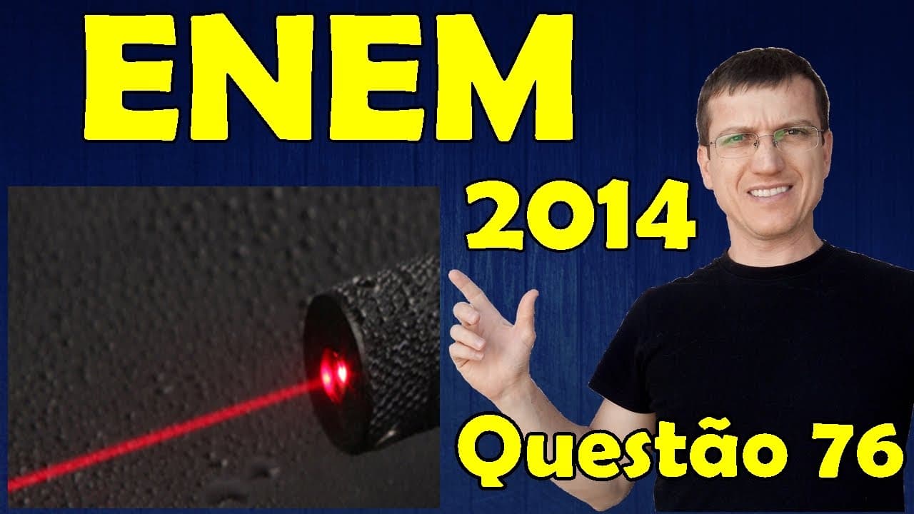 Thumbnail: ENEM 2014 -  Questão 76 (Caderno Azul) - Física - Ondulatória - Prof. Marcelo Boaro