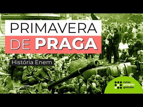 Thumbnail da aula: PRIMAVERA DE PRAGA | História para o Enem | Mariane Martins