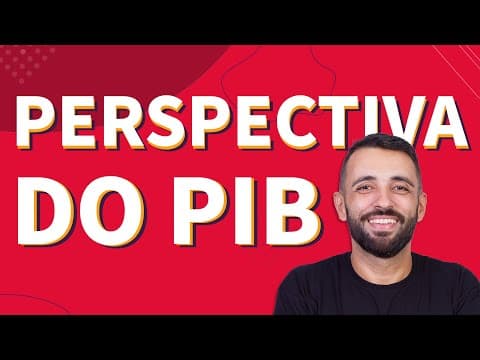 Thumbnail da aula: ATUALIDADES: perspectiva do PIB do Brasil | ProEnem