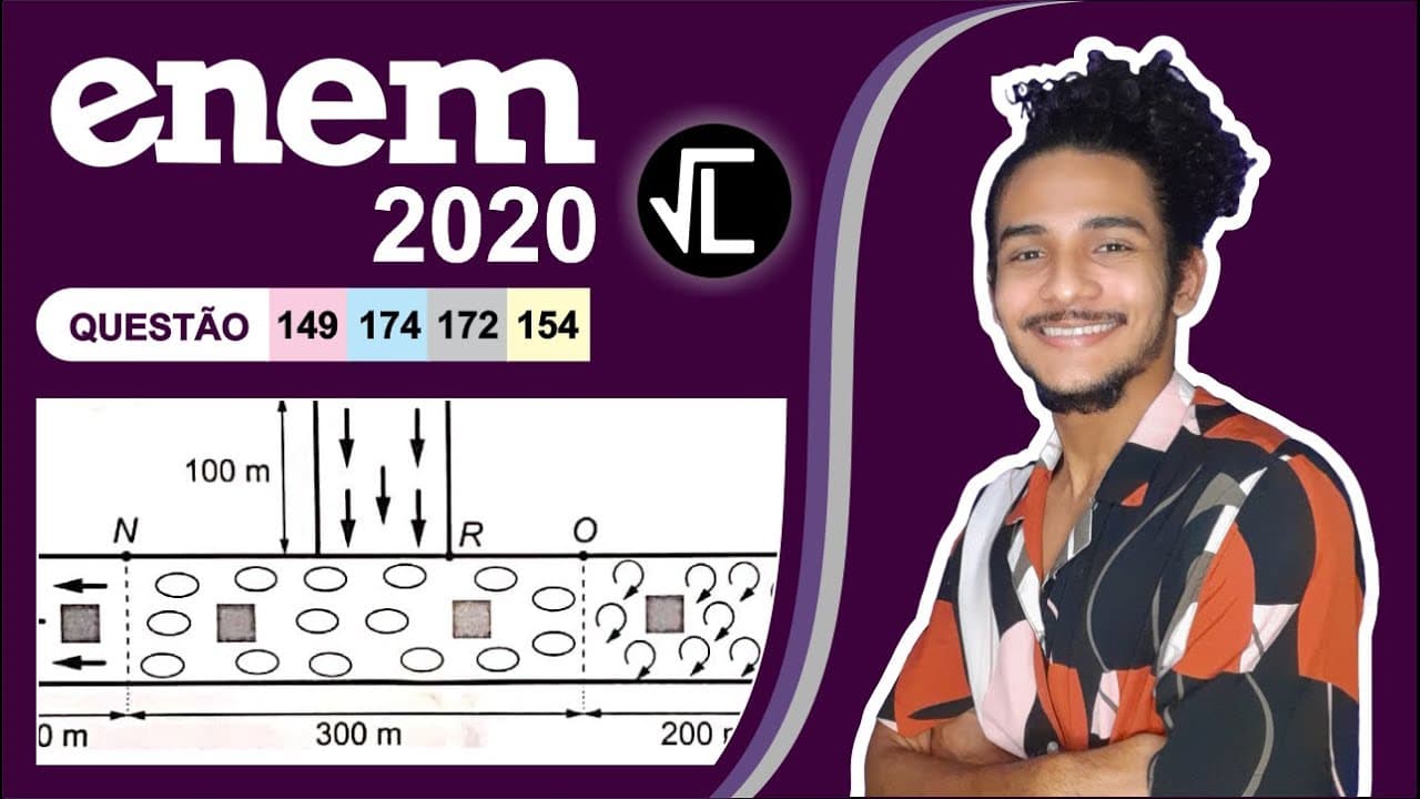 Thumbnail: ENEM 2020 | O fenômeno das manifestações populares de massa traz à discussão como estimar o número d
