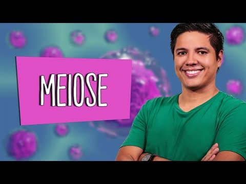 Thumbnail da aula: MEIOSE - DIVISÃO CELULAR - Prof. Kennedy Ramos