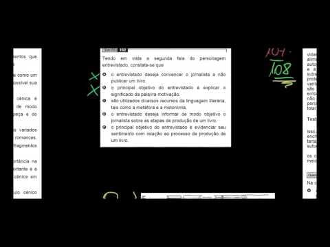 Thumbnail da aula: ENEM 2009 Linguagens q100 111 # 17
