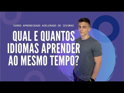 Thumbnail da aula: #3 - Qual e Quantos Idiomas Aprender ao Mesmo Tempo? | Kultivi