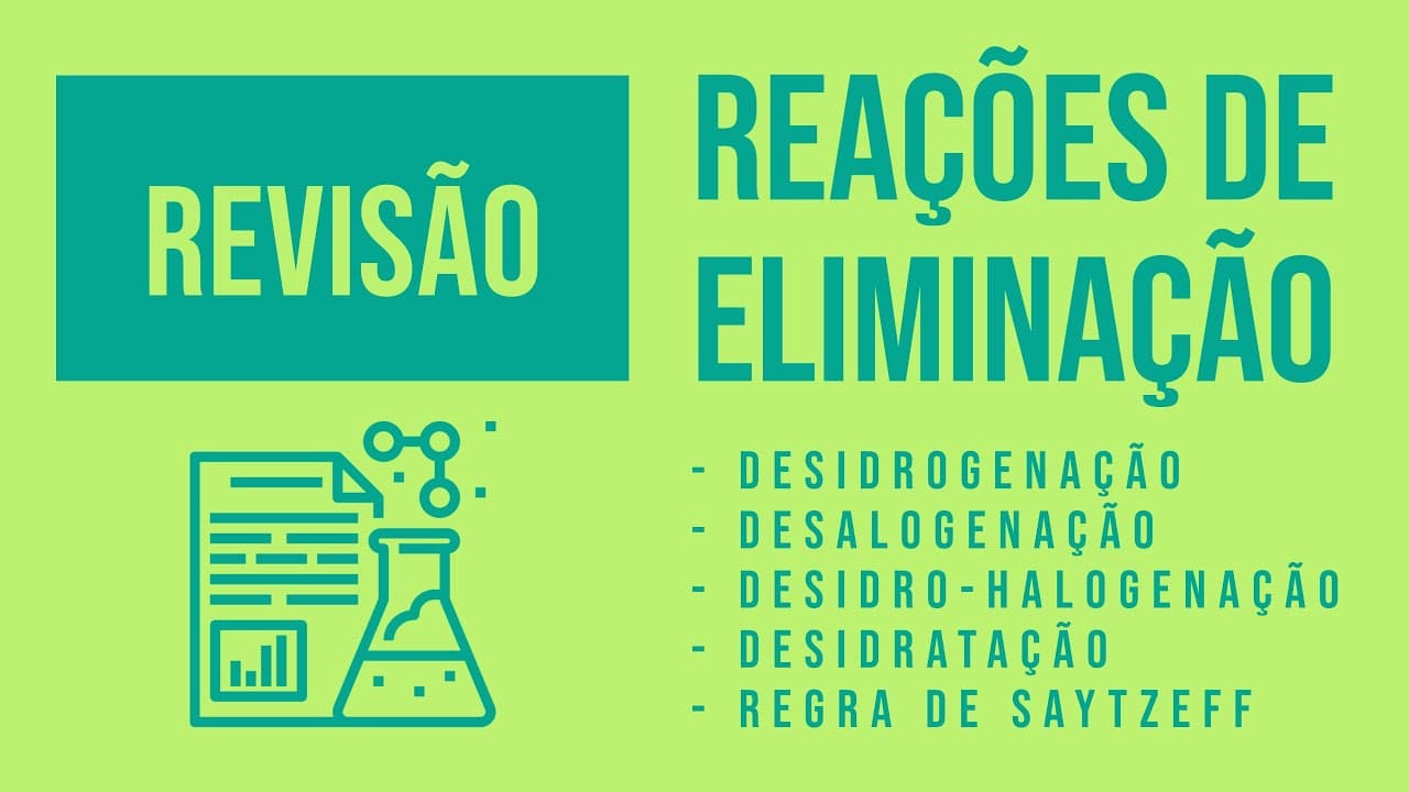 Thumbnail: Reações de Eliminação | Revisão
