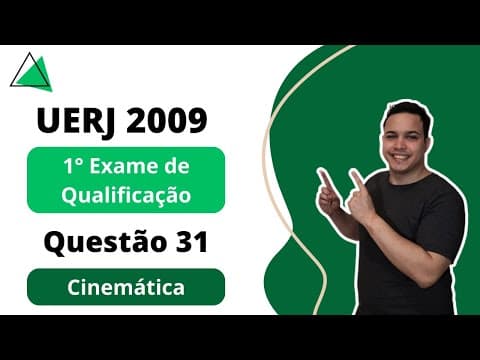 Thumbnail da aula: UERJ 2009.1 - Segundo o modelo simplificado de Bohr, o elétron do átomo de hidrogênio executa