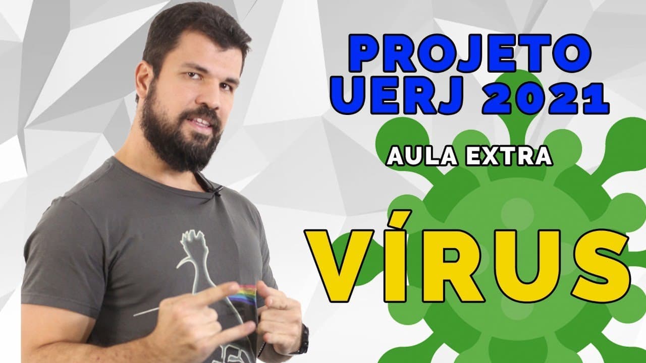 Thumbnail: PROJETO UERJ 2021 - AULA EXTRA DE BIO - UMA QUESTÃO DA PROVA DE DOMINGO ESTÁ NESSA LIVE