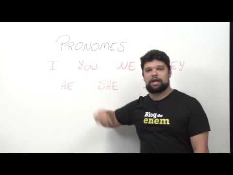 Thumbnail da aula: PRONOUNS | PRONOMES | INGLÊS | Prof. Rodrigo