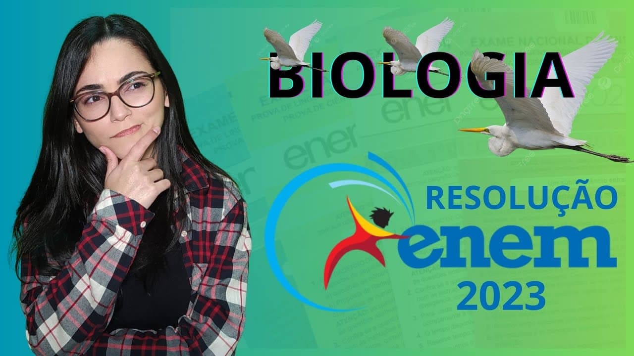 Thumbnail: RESOLUÇÃO ENEM 2023 | As aves apresentam dois tipos de músculos em seus corpos: vermelhos e branc...