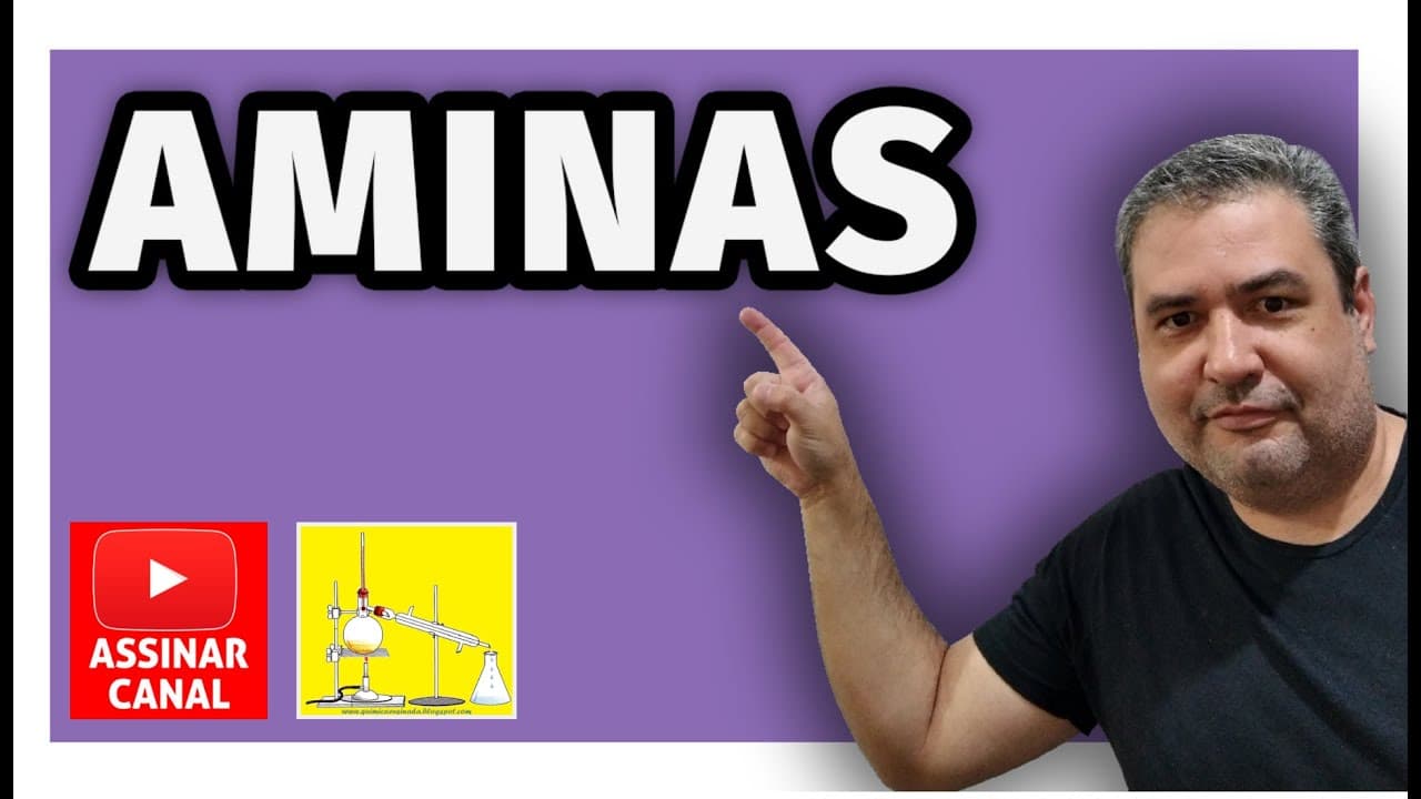 Thumbnail: Aminas suas propriedades e nomenclaturas.
