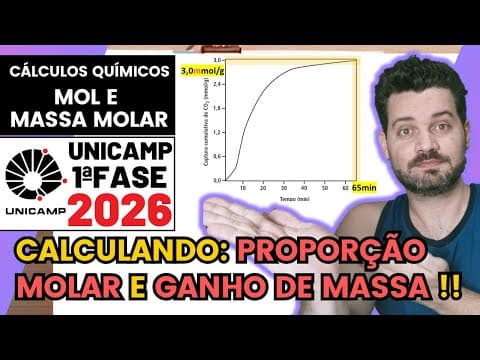Thumbnail da aula: ✏️ UNICAMP 2026 | Diante das mudanças climáticas, muitos químicos desempenham um papel estratégico