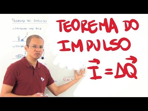 Thumbnail da aula: Teorema do Impulso e Quantidade de Movimento