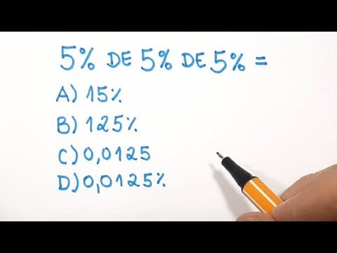Thumbnail da aula: 🔥 HELP MATEMÁTICA BÁSICA - Desafios - Porcentagem #5 🔥