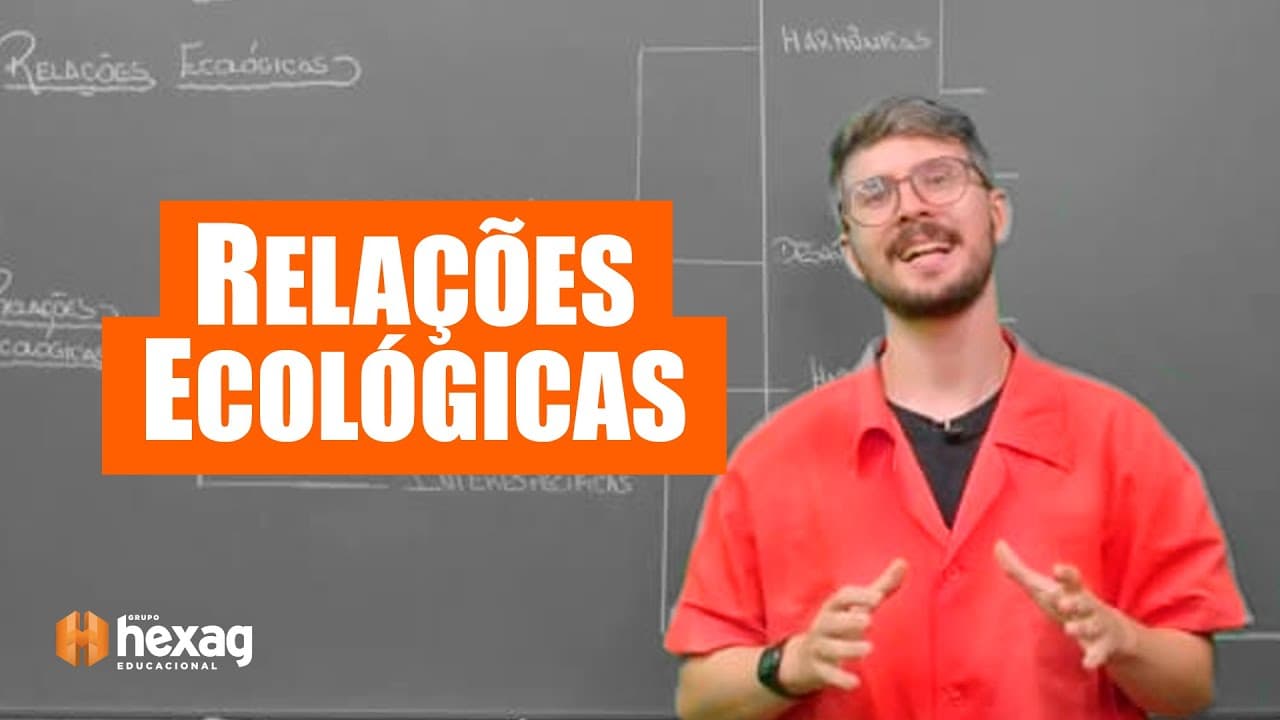 Thumbnail: RELAÇÕES ECOLÓGICAS | ✅APRENDA BIOLOGIA RÁPIDO FÁCIL