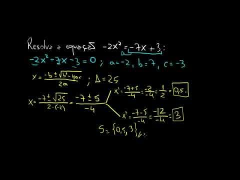 Thumbnail da aula: Matemática Rio - Solução de Equação do 2º Grau por Bhaskara (Parte 1/3)