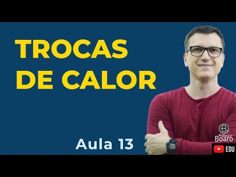 Thumbnail da aula: TROCAS de calor COM e SEM mudança de estado físico