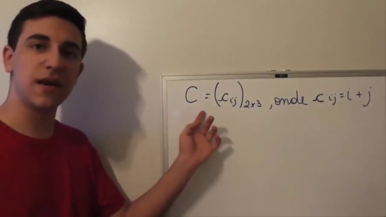 Thumbnail: INTRODUÇÃO ÀS MATRIZES (Matemática Básica) | Exatas Exatas