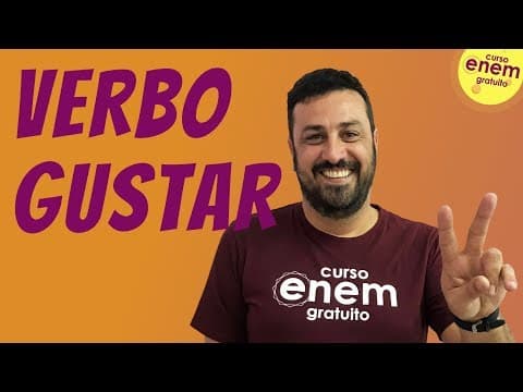Thumbnail da aula: VERBO GUSTAR | Resumo de Espanhol para o Enem