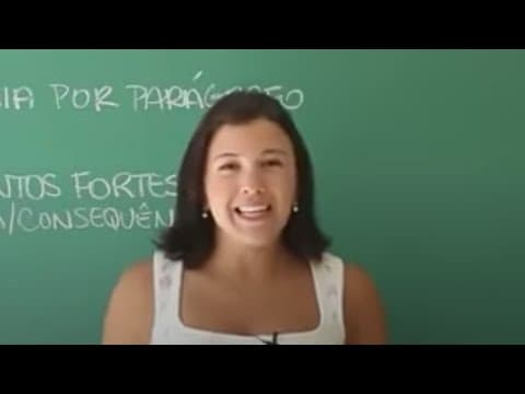 Thumbnail da aula: Dissertação: Estrutura do Desenvolvimento - Redação | Descomplica