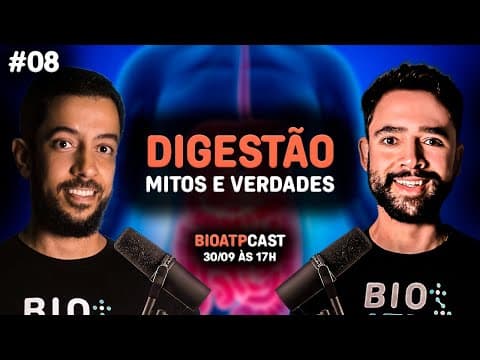 Thumbnail da aula: Por que não nos digerimos Nutrição Animal e Sistema Digestório ENEMVestibular